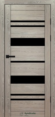 SD-PVC-104 Дуб натуральний скло BLK